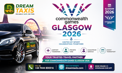 Dream Taxis Glasgow taxi service for Commonwealth Games 2026